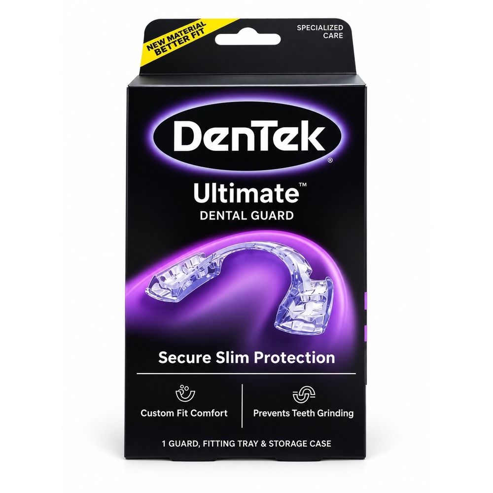 DenTek Ultimate Dental Guard Nighttime Teeth Grinding Custom Fit BPA Free New